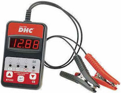 DHC BT222 Ψηφιακό Battery Tester με Κροκοδειλάκια