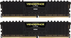 Corsair Vengeance LPX 16GB DDR4 RAM με 2 Modules (2x8GB) και Ταχύτητα 2133 για Desktop