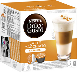 Nescafe Machiatto Dolce Gusto Caramel Latte Macchiato Καραμέλα 8caps