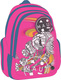 Maui & Sons Futuristic Schulranzen Rucksack Grundschule, Grundschule in Fuchsie Farbe