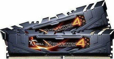 G.Skill Ripjaws4 8GB DDR4 RAM με 2 Modules (2x4GB) και Ταχύτητα 3000 για Desktop