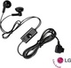 LG SGEY0003719 Earbuds Handsfree Ακουστικά με Βύσμα Micro USB Μαύρο