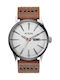 Nixon Watch Battery with Brown Leather Strap A105-1752-00