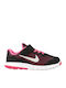 Flex Experience Flex Experience Kids Sports Shoes Running with Hoop & Loop Closure Black