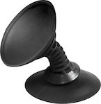 Lampa Βază de Telefon Auto Double Suction Cup cu suprafață antiderapantă Neagră