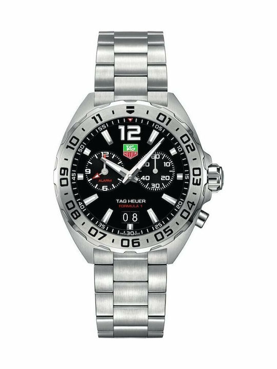 TAG Heuer Formula 1 Men's Watch 41mm Battery with Silver Metal Bracelet
