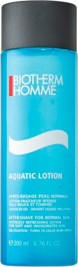 Biotherm Homme Aquatic After Shave Lotion για Ευαίσθητες Επιδερμίδες με Αμαμελίδα 200ml