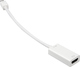 Sharkoon mini DisplayPort σε HDMI Μετατροπέας mini DisplayPort male σε HDMI female Λευκό 1τμχ