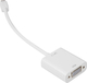 Sharkoon mini DisplayPort to VGA Convertor mini DisplayPort masculin în VGA feminin Alb 1buc