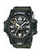 Casio G-Shock Master of G-Land Mudmaster Uhr Chronograph Solar mit Grün Kautschukarmband