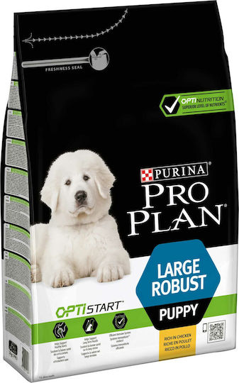 Pro Plan OptiStart 3kg Trockenfutter für Welpen großer Rassen mit Huhn