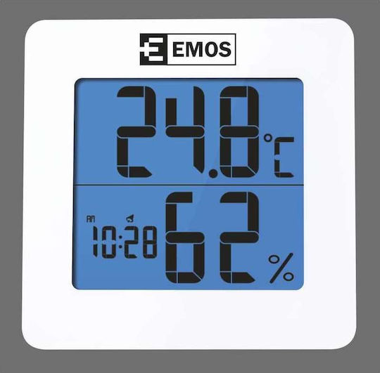 Emos E0114 E0114 Drahtlos Wetterstation Digital Tischplatte Weiß
