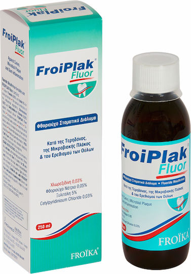 Froika Froiplak Fluor Apă de Gură Protecție Zilnică
