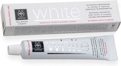 Apivita White Οδοντόκρεμα για Λεύκανση με Μαστίχα & Πρόπολη 75ml