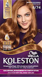 Wella Koleston Kit 8/74 Ξανθό Καφέ Χάλκινο 50ml