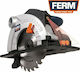 Ferm Δισκοπρίονο 1200W με Σύστημα Αναρρόφησης