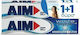 AIM White System 2x Toothpaste for Whitening 2x75ml