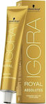 Schwarzkopf Igora Royal Absolutes Vopsea de Păr 6-80 Blond Roșu închis Roșu natural 60ml