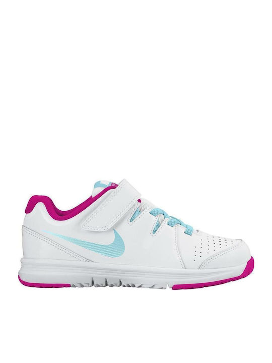 Nike Kids Sports Shoes Running Vapor Court White