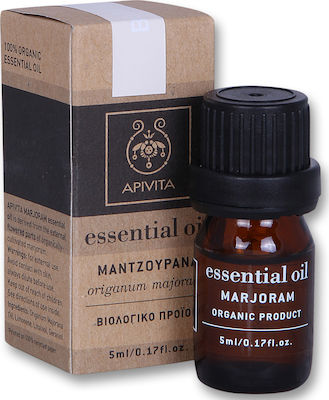 Apivita Organic Essential Oil Marjoram 5ml