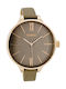 Oozoo Watch with Gray Leather Strap C7541