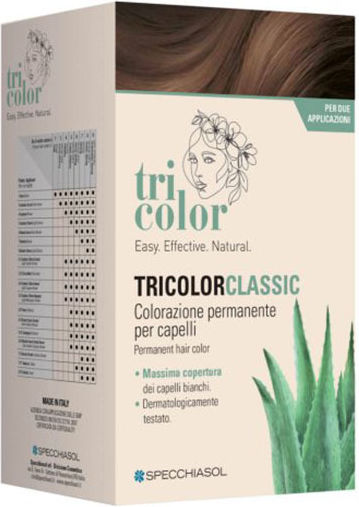 Specchiasol Homocrin Natural Color Vopsea De Păr Fără Amoniac 5/0 Castaniu Deschis 236ml