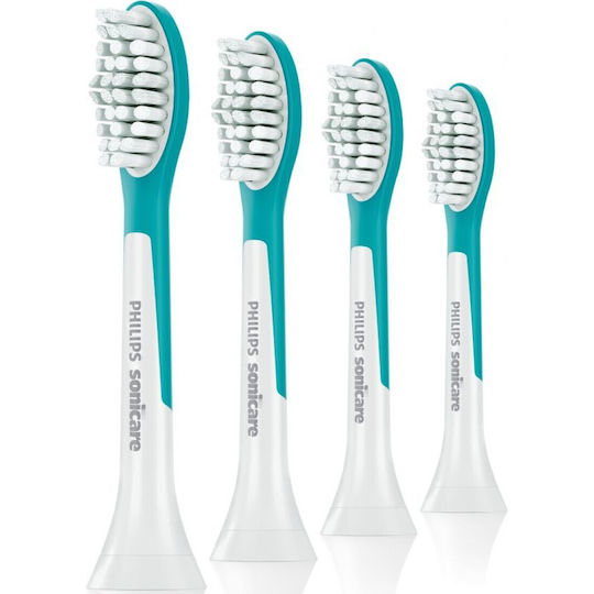 Philips Sonicare Replacement Heads for Electric Toothbrush for 7+ years HX6044/33 4pcs Blue