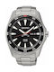 Seiko Solar Watch with Metal Bracelet Silver