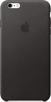 Apple Back Cover Leather Black (iPhone 6s Plus)