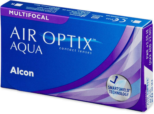 Air Optix Multifocal 6 Месечно Полиестерни Лещи за контакт Силиконов хидрогел