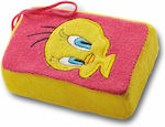 Bath Sponge Tweety Pink