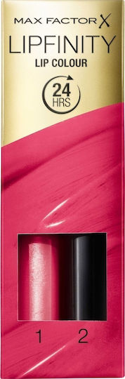 Max Factor Lipfinity Lip Colour Дълготраен Течен Червило Прозрачен 40 Vivacious 4.2gr