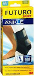 Futuro Sport Deluxe Ankle Stabilizer Knöchelbandage mit Riemen in Schwarz Farbe