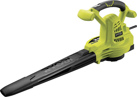 Ryobi RBV3000CSV Blower / Vacuum Handheld Electric 3000W with Volume Control & Maximum Air Speed 375km/h