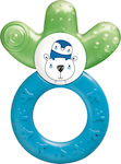 Mam Teething Ring with Water made of Silicone for 4 m+ Blue Penguin 1pcs