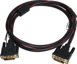 Kabel DVI-D-Stecker - DVI-D-Stecker 5m Schwarz (18186) Kabel DVI-D-Stecker - DVI-D-Stecker 5m Schwarz (18186)