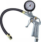 Lampa 74001 Air Pressure Gauge with Tyre Inflator Pistol 15bar 7400.1-LB-LM