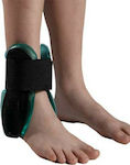 E-Life Ped/Air Gel Adjustable Ankle Splint for Kids Black