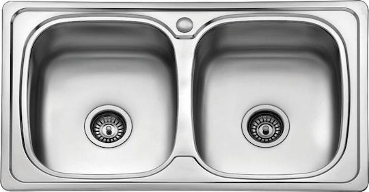 Karag BL 898 Ένθετος Inox Σατινέ Μ86xΠ50cm Ασημί Karag BL 898 Ένθετος Inox Σατινέ Μ86xΠ50cm Ασημί