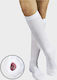 Anatomic Help Graduated Compression Calf High Socks White