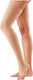 Sanyleg Θεραπευτική Κάλτσα Ριζομηρίου Μm/hg 28-32 Open Toe Graduated Compression Thigh High Stockings Compression Class 2 Beige