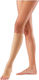 Sanyleg T41 Socks Calf High Graduated Compression with Silicone & Open Toes 23-32 mmHg Beige