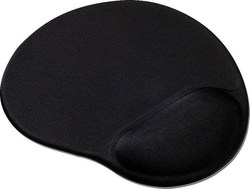 SpeedLink VELLU Gel Mousepad Black Mouse Pad with Wrist support Black