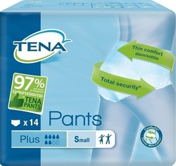 Tena Plus Incontinence Underwear Small 14pcs