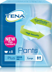 Tena Plus Incontinence Underwear Large 8pcs