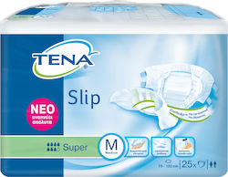 Tena Slip Super Scutece Mediu 25 Bucăți