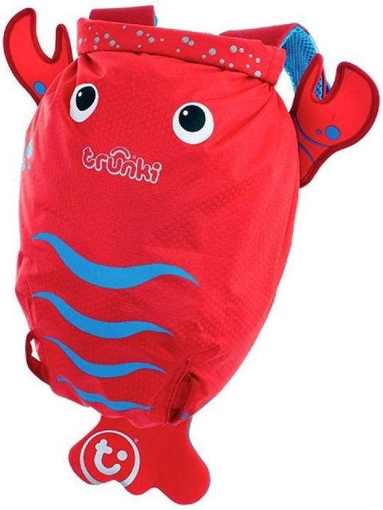 Trunki Lobster Ghiozdan Școlar de Spate Grădinița în culoarea Roșu