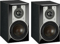 Dali Opticon 1 Pair of Hi-Fi Speakers Bookself 100W 2 No of Drivers W15.2xD23.1xH26.1cm. Black