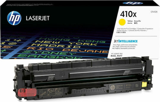 HP 410X Original Toner Laser Printer Yellow High Yield 5000 Pages (CF412X)
