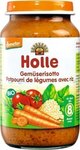 Holle Borcan pentru alimente pentru copii Risotto with Vegetables Fără gluten pentru 8m+ 220gr